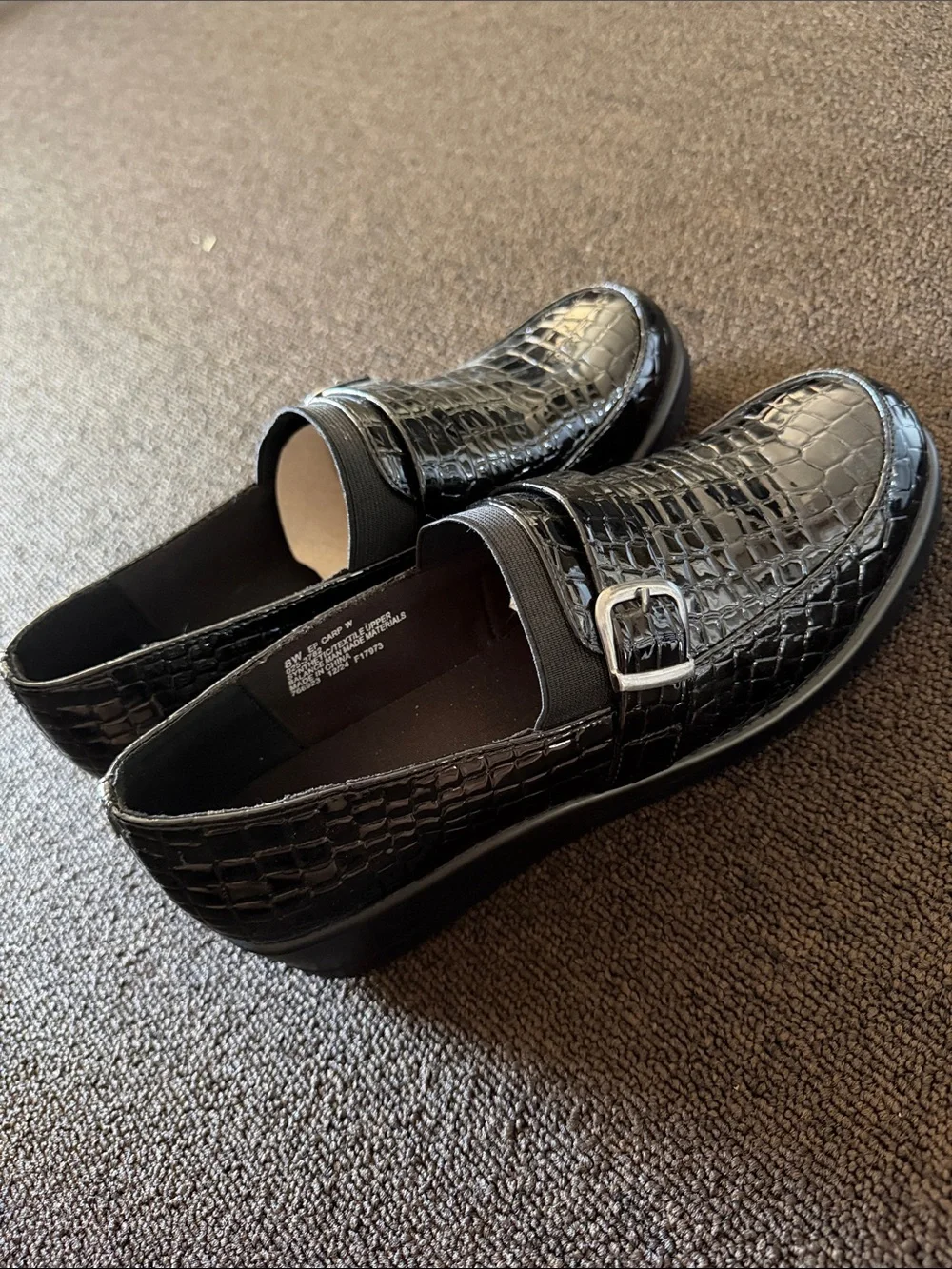 a new day croc embossed